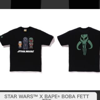 アベイシングエイプ(A BATHING APE)のSTARWARS × BAPE TEE(Tシャツ/カットソー(半袖/袖なし))