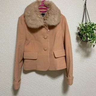 ミッシュマッシュ(MISCH MASCH)のミッシュマッシュ　ノーカラージャケット　ファー(ノーカラージャケット)