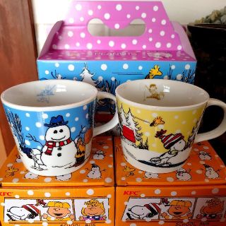 スヌーピー(SNOOPY)の【ケンタッキー限定】スヌーピーマグカップ(キャラクターグッズ)