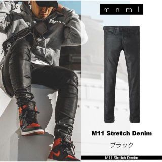 フィアオブゴッド(FEAR OF GOD)の新品☆mnml M11 ストレッチデニム 裾ジップ ストレッチ(デニム/ジーンズ)