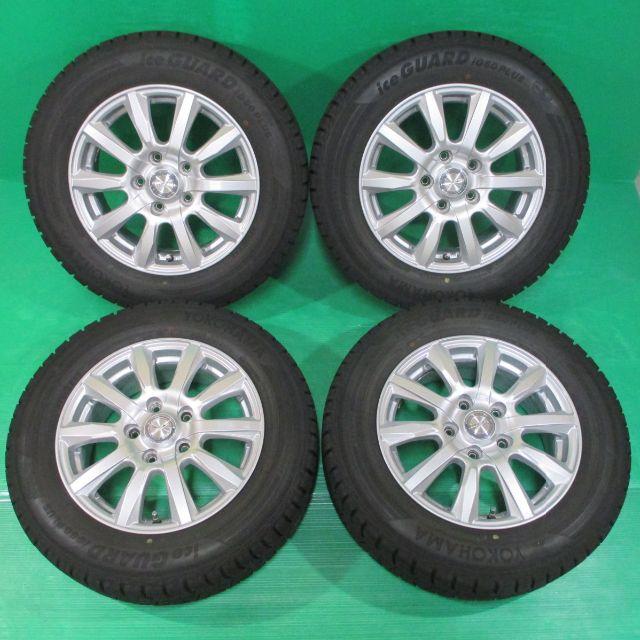 送料込 良品 2016年バリ山スタッドレス 195/65R15 ヴォクシー ノア