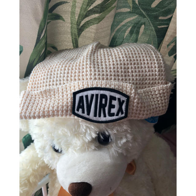 AVIREX(アヴィレックス)のAVIREXアビレックス・新品ニット帽 レディースの帽子(ニット帽/ビーニー)の商品写真