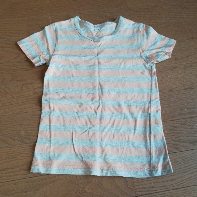 MUJI (無印良品)(ムジルシリョウヒン)の無印良品　Tシャツ　110㎝ キッズ/ベビー/マタニティのキッズ服女の子用(90cm~)(Tシャツ/カットソー)の商品写真