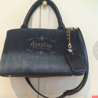 ダズリン(dazzlin)のdazzlin♡コットンデニムバッグ(ショルダーバッグ)