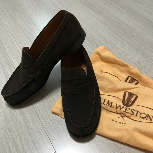 J.M.WESTON ローファー ヌバック | wellsprings.uk.net