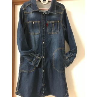 エフオーキッズ(F.O.KIDS)の値下げ🉐♥︎デニム風ワンピ♥︎大活用♪(その他)