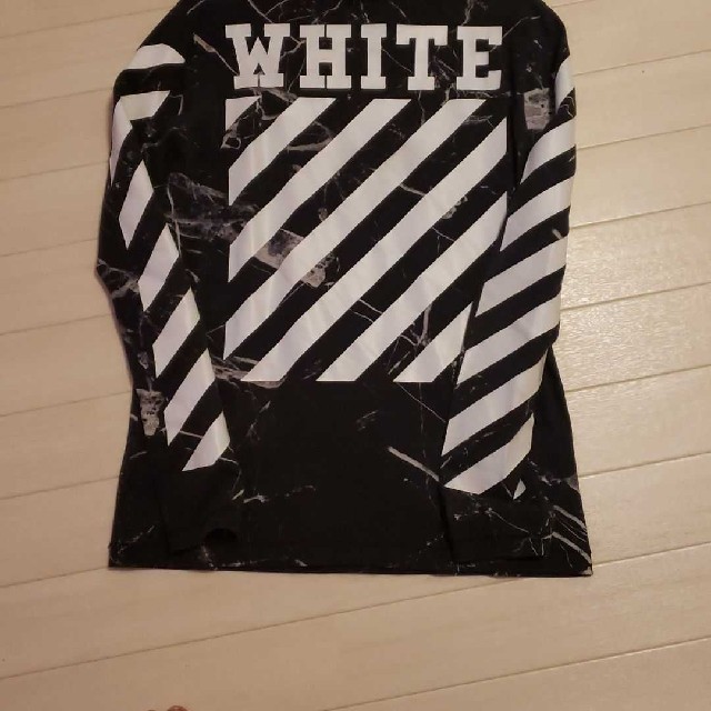 OFF-WHITE(オフホワイト)のOff-White 16ss マーブルロングT メンズのトップス(Tシャツ/カットソー(七分/長袖))の商品写真