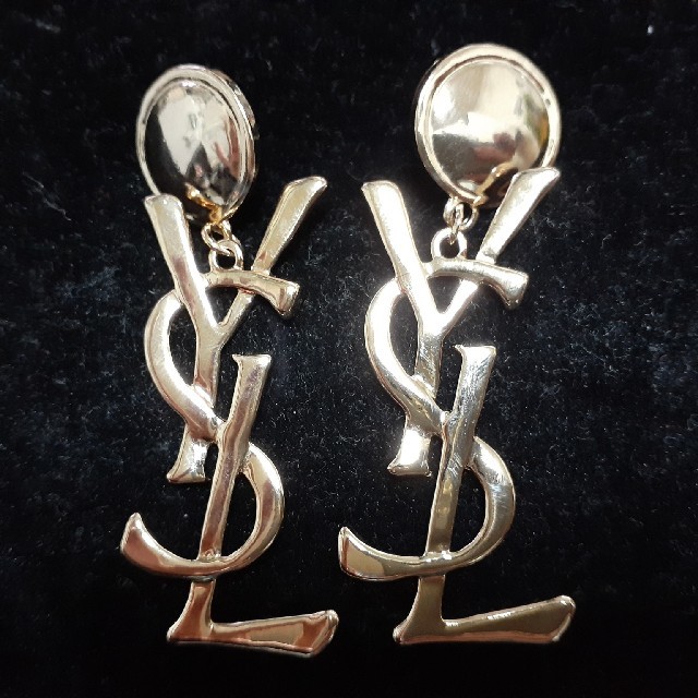 ♡即購入可♡YSL イヴサンローラン　アクセサリー　ピアス　ダイヤモンド　金色カラーゴールド