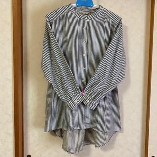 サマンサモスモス(SM2)のシャツ チュニック ストライプ ブラウス(シャツ/ブラウス(長袖/七分))