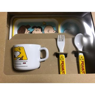 スヌーピー(SNOOPY)の離乳食食器セット(離乳食器セット)