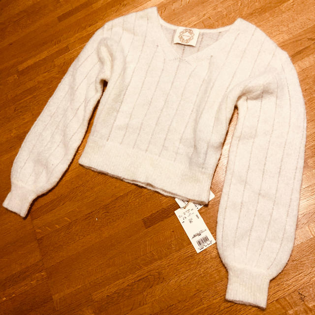 PROPORTION BODY DRESSING(プロポーションボディドレッシング)のエディットコロン❤️バルーンスリーブニットタグ付 レディースのトップス(ニット/セーター)の商品写真