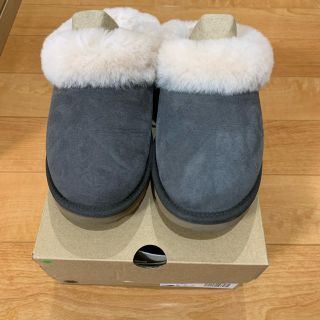 アグ(UGG)のUGG　CLUGGETTE  アグ　24cm  グレー(スリッポン/モカシン)