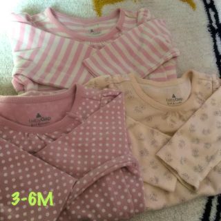 ベビーギャップ(babyGAP)の3枚SET GAPロンパース(ロンパース)