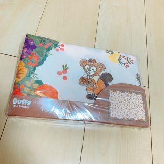 ディズニー(Disney)のダッフィー Delightful Autumn Woods マルチクロス(キャラクターグッズ)