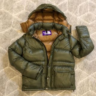 ザノースフェイス(THE NORTH FACE)のTHE NORTH FACE PURPLE LABEL ダウン　カーキ(ダウンジャケット)