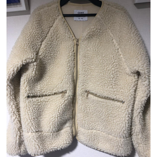 coen(コーエン)のcoen ボア　 レディースのジャケット/アウター(ブルゾン)の商品写真