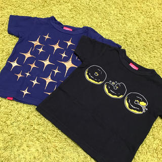 OJICO キッズ Tシャツ 紺・黒 2枚セット(Tシャツ/カットソー)