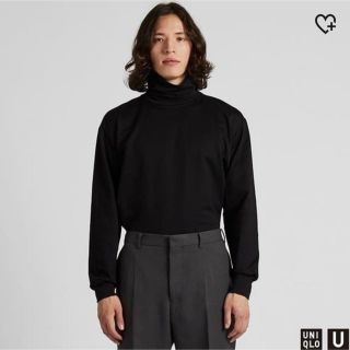 ユニクロ(UNIQLO)のUNIQLO U タートルネックT (Tシャツ/カットソー(七分/長袖))