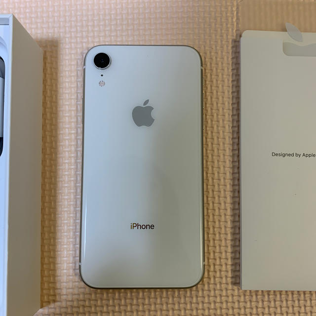 iphone XR 128G ホワイト　ＳＩＭフリースマートフォン本体