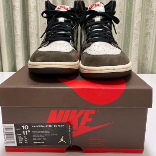 ナイキ(NIKE)のnike travis jordan 1 us10 28センチ(スニーカー)