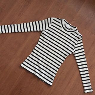 ノーリーズ(NOLLEY'S)の美品☆ボーダーカットソー(カットソー(長袖/七分))