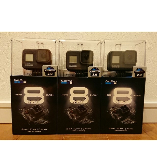 【新品保証付】正規品GoPro HERO8 BLACK CHDHX-801-FW