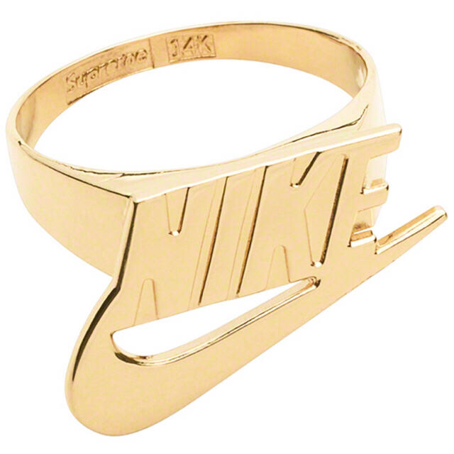 Supreme Nike 14k Gold Ring 4.5リング(指輪)