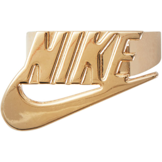 Supreme Nike 14k Gold Ring 4.5