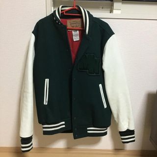 リーバイス(Levi's)のリーバイスのスタジャン　グリーン　値下げ交渉可(スタジャン)