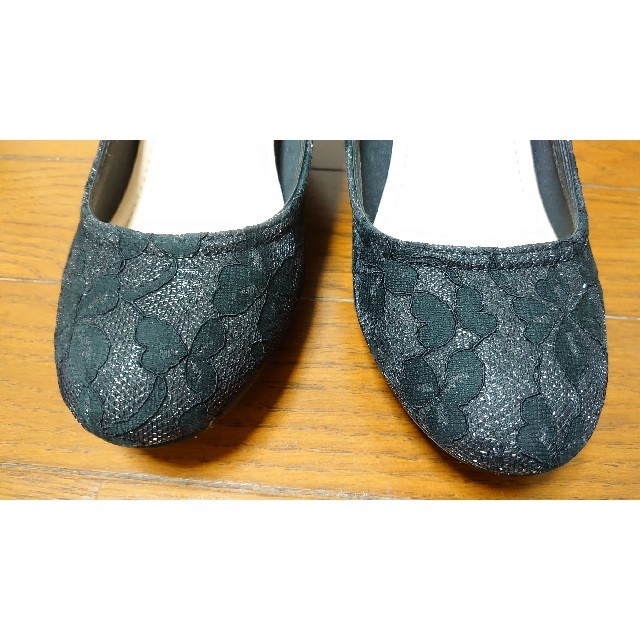 リボン パンプス Mサイズ レディースの靴/シューズ(ハイヒール/パンプス)の商品写真