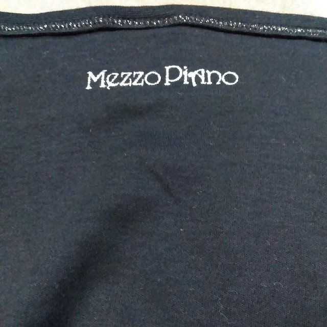 mezzo piano junior(メゾピアノジュニア)のメゾピアノ　袖レースカットソー　140cm キッズ/ベビー/マタニティのキッズ服女の子用(90cm~)(Tシャツ/カットソー)の商品写真