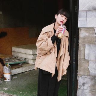 ビューティアンドユースユナイテッドアローズ(BEAUTY&YOUTH UNITED ARROWS)の松本恵奈さん着用　トレンチ　アウター(トレンチコート)