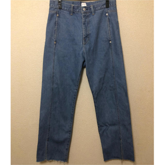 KAIKO BUG DENIM PANTS FULL WASH BLUE