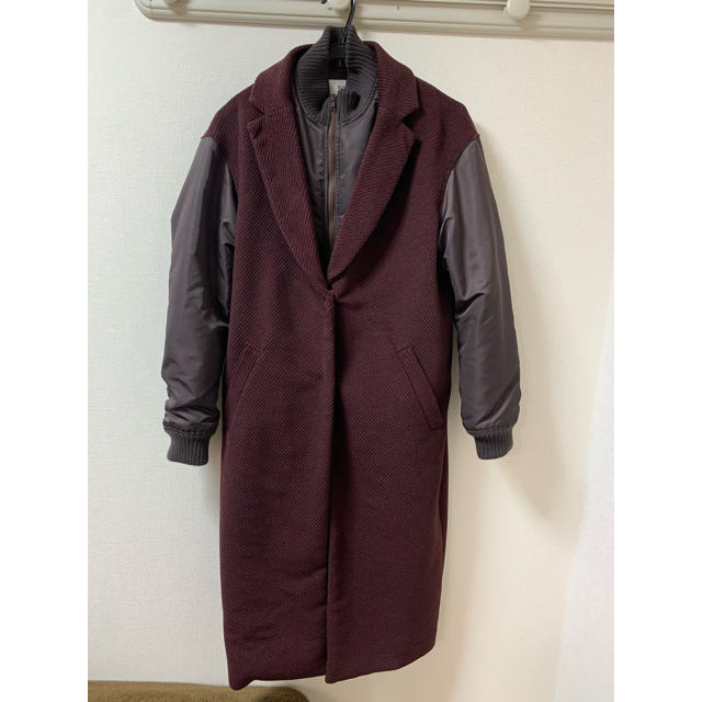 SLY(スライ)のSLY DOCKING 2WAY BZ COAT レディースのジャケット/アウター(ロングコート)の商品写真