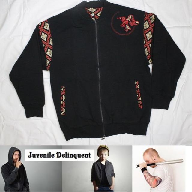 JUVENILE DELINQUENT 袖和柄 ブルゾン | settannimacchineagricole.it