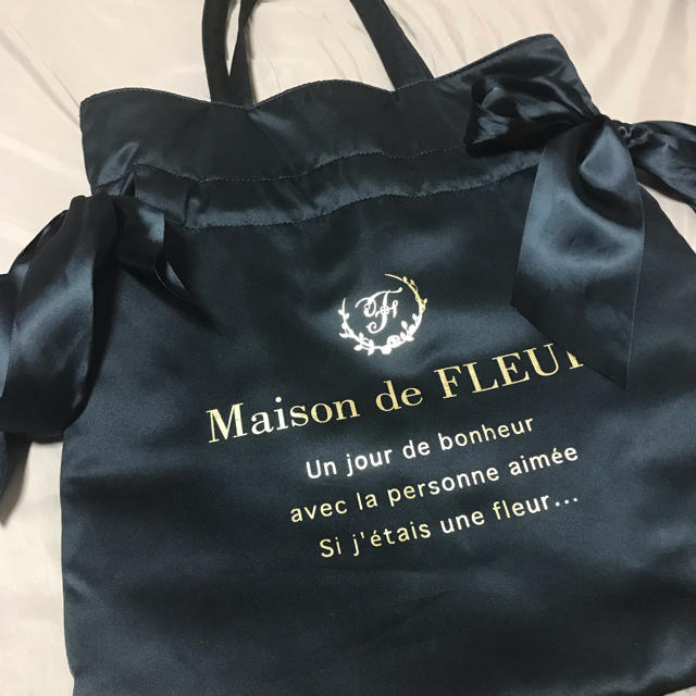 Madison de FLEUR ダブルリボントートバッグ