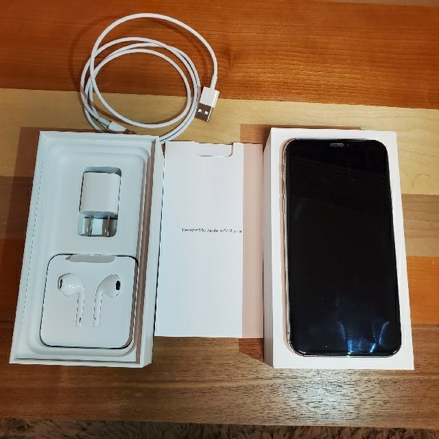 iPhone X 256G　SIMフリー シルバースマートフォン本体