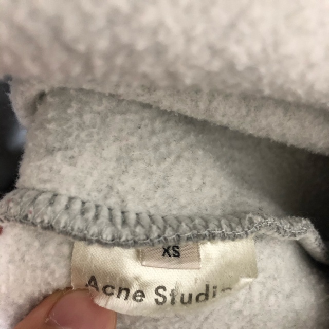 acne studios beta flock sweat