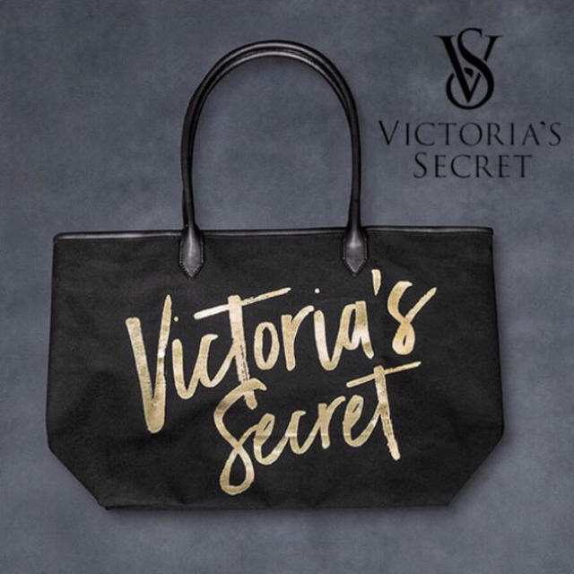 Victoria's Secret(ヴィクトリアズシークレット)のVSトートバッグ(ブラック) レディースのバッグ(トートバッグ)の商品写真