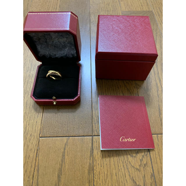 Cartier(カルティエ)のもこたん様カルティエ Cartier トリニティリング ゴールド シルバー 58 レディースのアクセサリー(リング(指輪))の商品写真