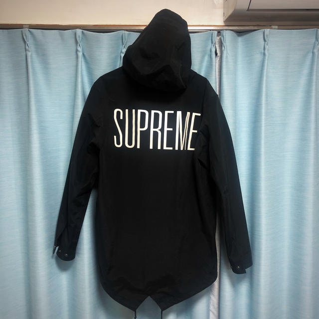 supreme fish tail フィッシュテールジャケット　黒ジャケット/アウター