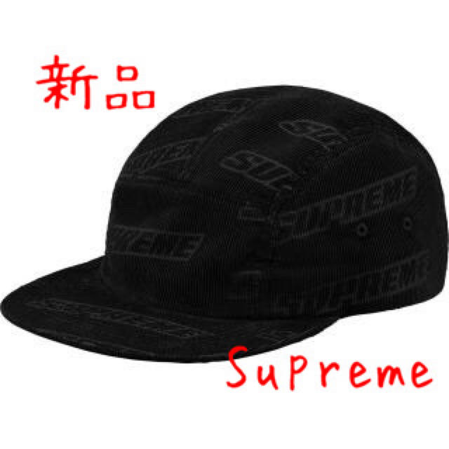 Supreme Corduroy Camp Cap コーデュロイ キャップ 黒注意事項