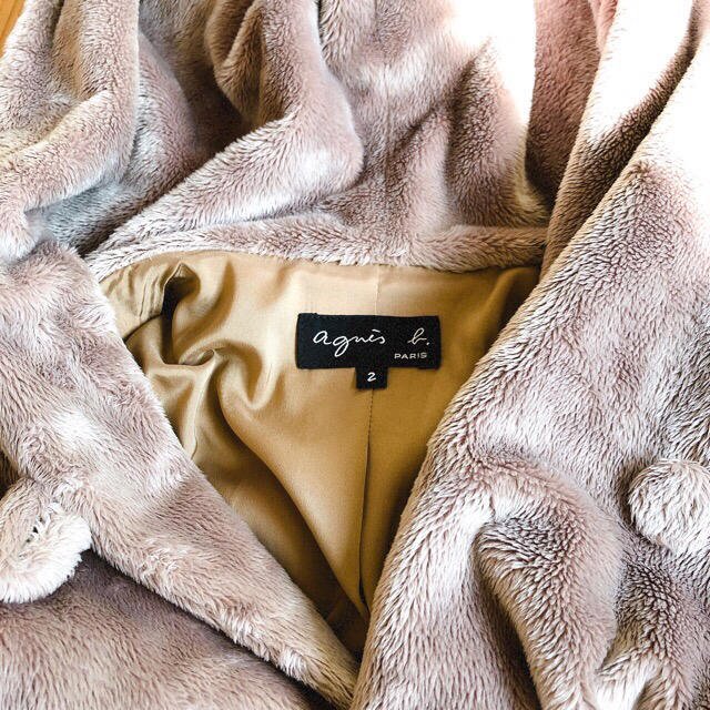 agnes b.(アニエスベー)の【値下げ】アウター レディースのジャケット/アウター(毛皮/ファーコート)の商品写真