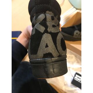 ブラックコムデギャルソン(BLACK COMME des GARCONS)の【引越し大セール】コムデギャルソン 闇市　バンズ　ハイカット　新品未使用品(スニーカー)