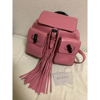 グッチ(Gucci)のGUCCI バンブーリュックサック(リュック/バックパック)