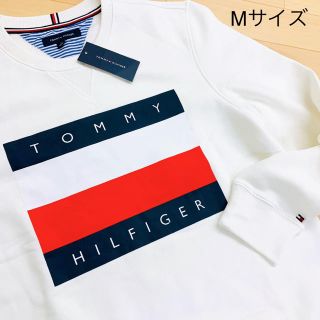 トミーヒルフィガー(TOMMY HILFIGER)の大人気★Tommy Hilfiger復刻版クラシックビッグロゴプリントトレーナー(スウェット)