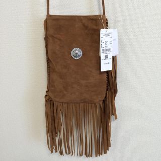 ローリーズファーム(LOWRYS FARM)のフェイクスウェードフリンジコンチョBAG(ショルダーバッグ)