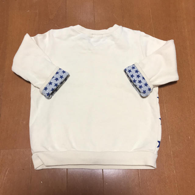 mikihouse(ミキハウス)のミキハウスのトレナーです。 キッズ/ベビー/マタニティのキッズ服男の子用(90cm~)(その他)の商品写真