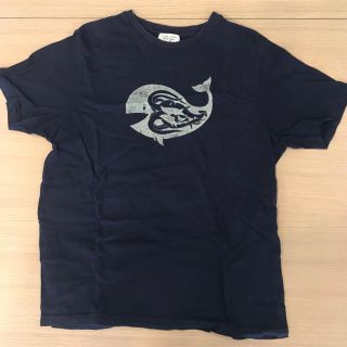 グローバルワーク(GLOBAL WORK)のネイビー グローバルワーク  Tシャツ Mサイズ(Tシャツ/カットソー(半袖/袖なし))