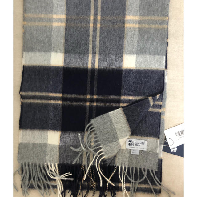 新品 ジョンストンズ カシミア 中判 ストール 新品 ジョンストンズ カシミア 中判 ストール